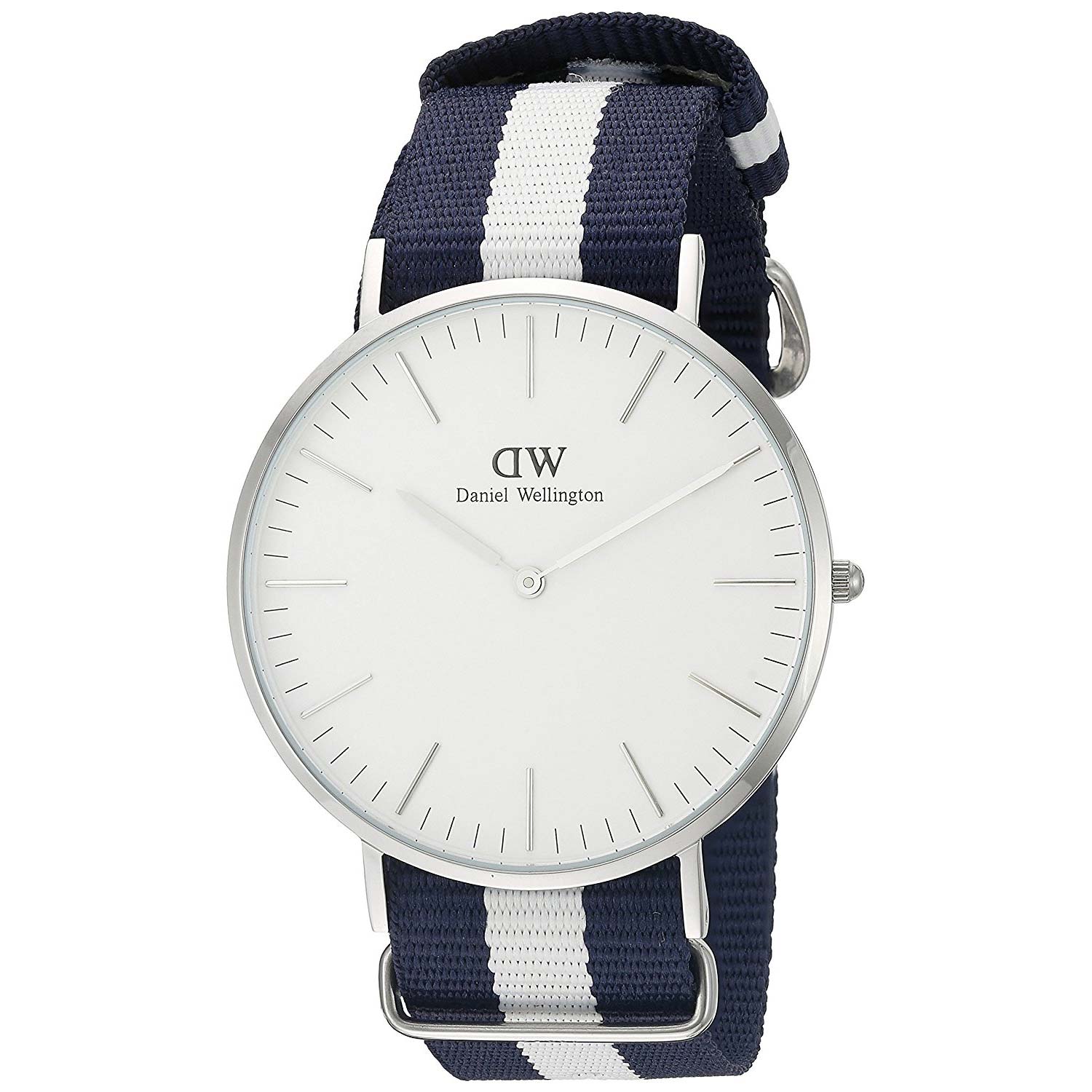 ingenieur niet voldoende Noord Daniel Wellington Glasgow Armbanduhr 0953DW mit blau-weißem Nato-Armband -  Herrenuhren - Armbanduhren für Männer