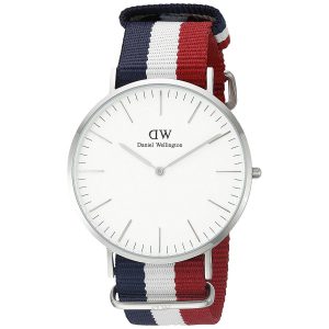 Daniel-Wellington-Classic-Cambridge-0103DW-0203DW-Analoguhr-mit-Nato-Textilarmband