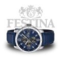 Festina-Herrenuhr-F16585-3-Blau-Silber-mit-Datumsanzeige