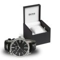Hugo-Boss-1513129-Herren-Business-Uhr-mit-Uhrenbox-Geschenkidee-Weihnachten-Geburtstag