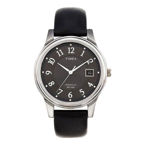 Timex-Easy-Reader-T29321-Herren-Armbanduhr-in-Schwarz-Silber
