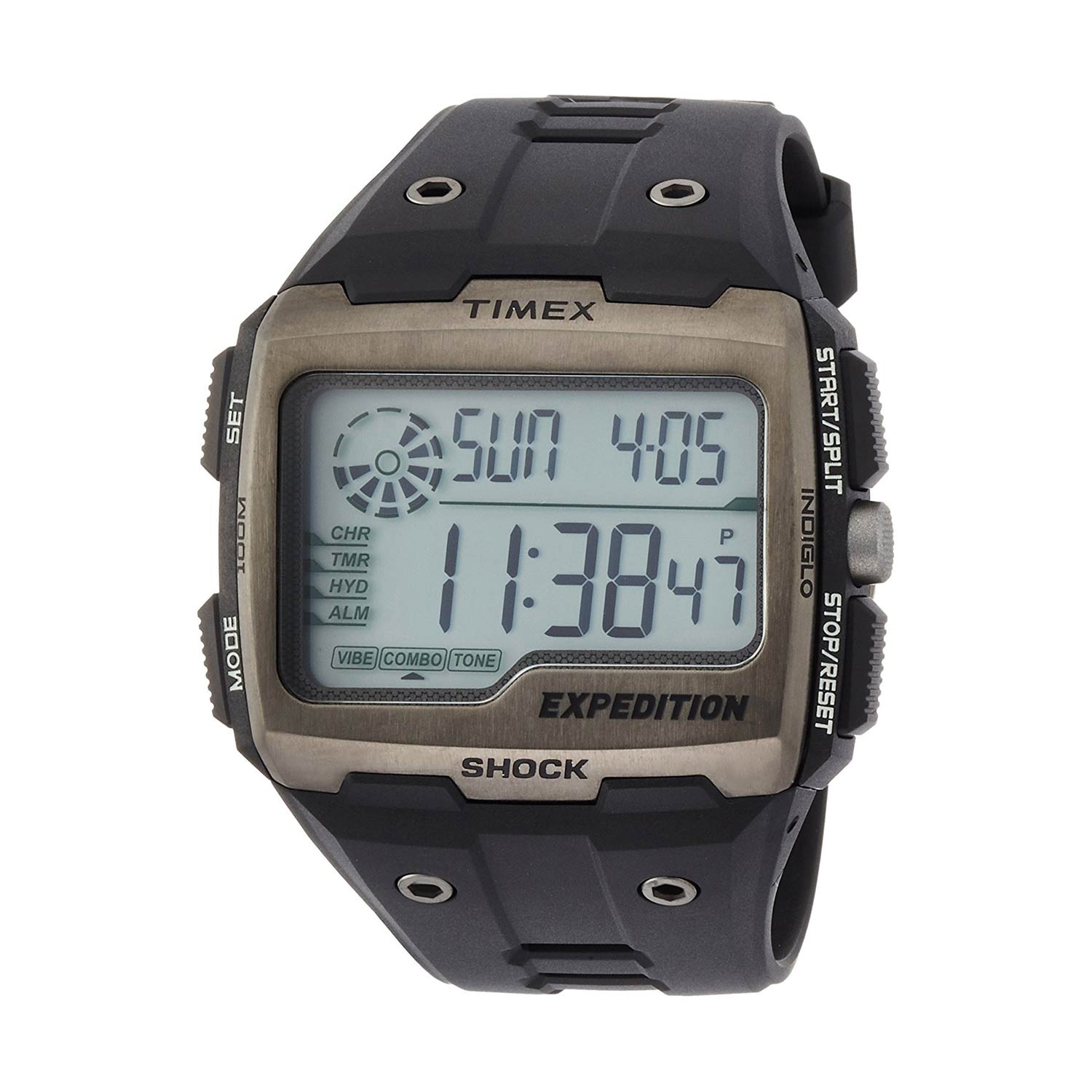 Timex-Expedition-TW4B02500-Grid-Shock-digitale-Herrenuhr-aus-robustem-Resin-Kunstharz