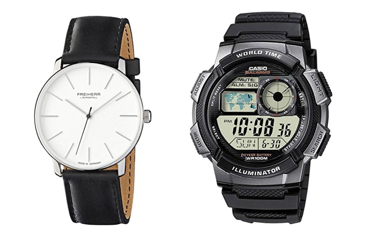 analoguhr-oder-digitaluhr - Herrenuhren - Armbanduhren für Männer