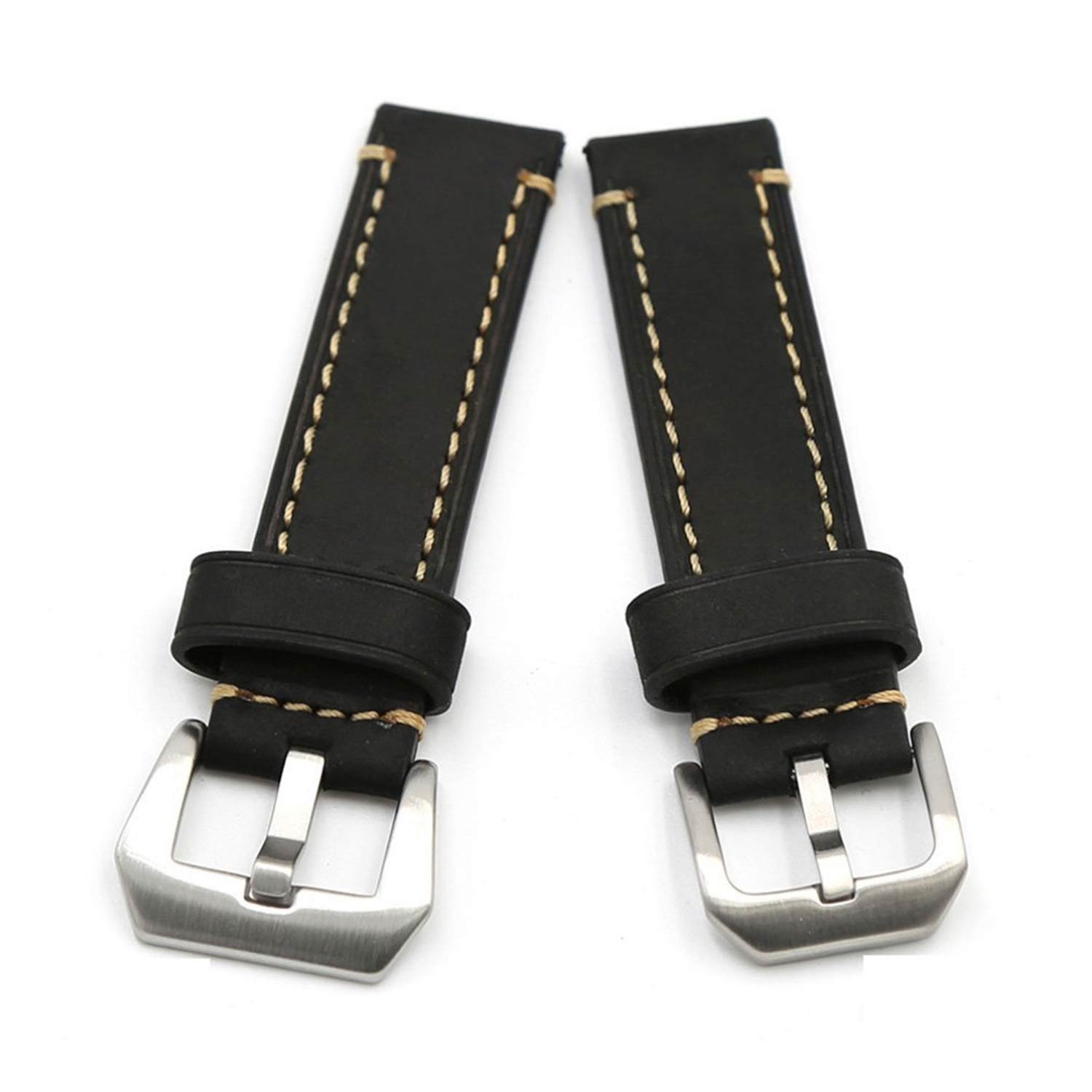 3 neuwertige Lack Leder,Armbänder für HAU,schwarz Breite 22 mm